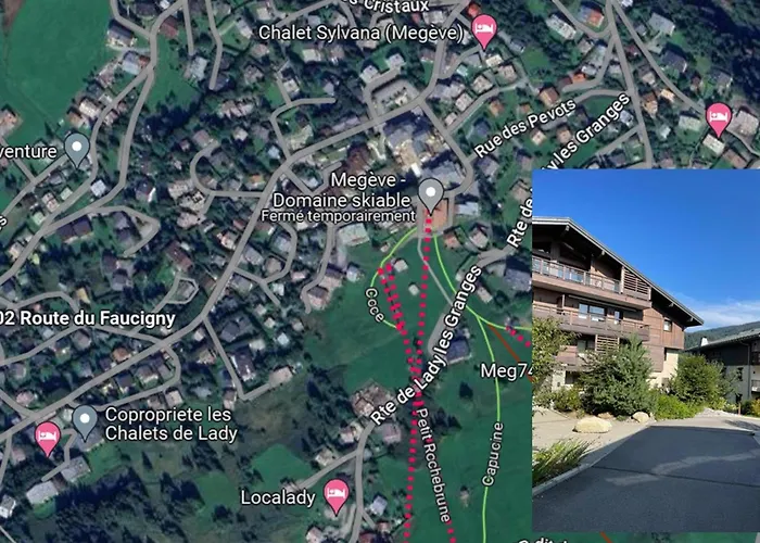 Penthouse Lumineux Avec Piscine A Megeve, Pour 10 Personnes - Fr-1-569-68 公寓 梅杰夫