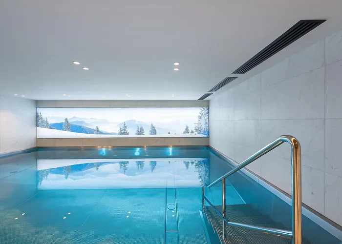 Penthouse Lumineux Avec Piscine A Megeve, Pour 10 Personnes - Fr-1-569-68 公寓 梅杰夫
