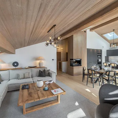 Penthouse A Avec Piscine, Sauna Et Salle De Sport - Fr-1-569-68 * Megeve