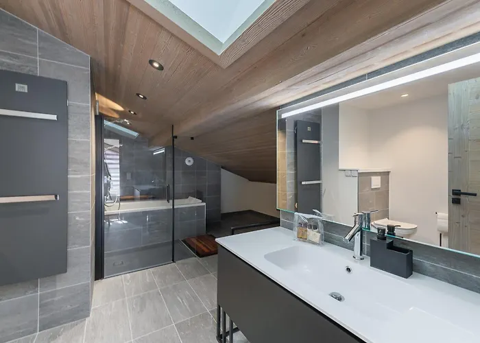 Apartamento Penthouse Lumineux Avec Piscine A Megeve, Pour 10 Personnes - Fr-1-569-68 Megève